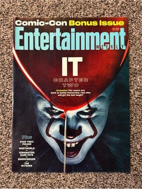SDCC 2019 Exclusive Entertainment Weekly IT Chapter Two Pennywise Bonus Issue
